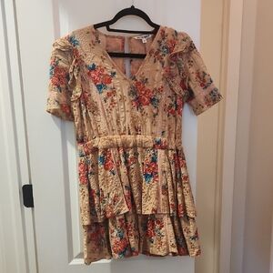 Floral Tiered Dress